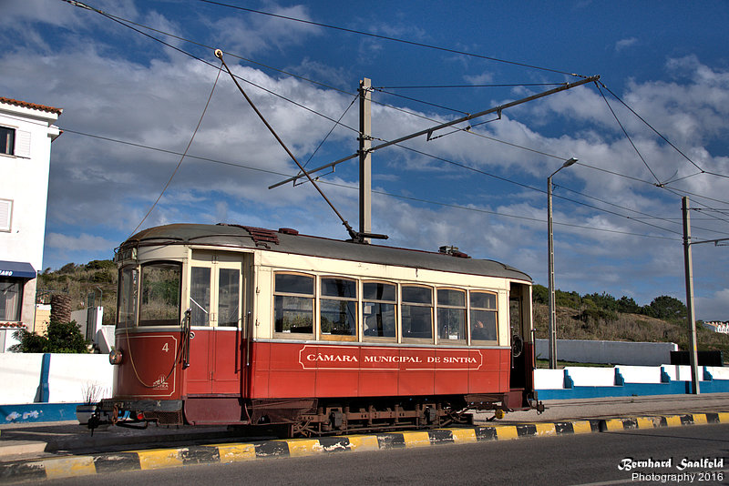 Bernhard Saalfeld - Strassenbahn in Colares